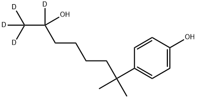 壬基酚相关化合物1-D4, 2861243-72-1, 结构式