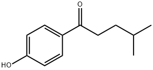 1-(4-羟基苯基)-4-甲基戊-1-酮, 286439-54-1, 结构式