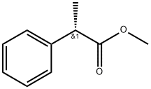 Benzeneacetic acid, α-methyl-, methyl ester, (αS)-,28645-07-0,结构式