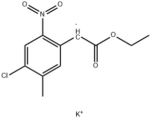ethyl 4-chloro-5-methyl-2-nitrophenylacetate 结构式