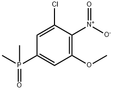 (3-Chloro-5-methoxy-4-nitrophenyl)dimethylphosphine oxide Structure