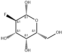β-D-Galactopyranose, 2-deoxy-2-fluoro- Structure