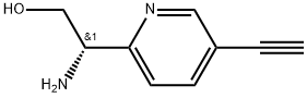 (S)-2-氨基-2-(5-乙炔基吡啶-2-基)乙-1-醇,2890778-65-9,结构式