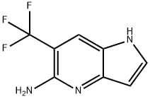 6-(三氟甲基)-1H-吡咯并[3,2-B]吡啶-5-胺,2891455-71-1,结构式