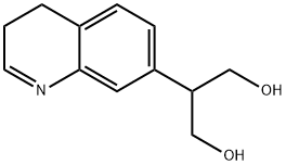 2-(3,4-Dihydroquinolin-7-yl)propane-1,3-diol Struktur