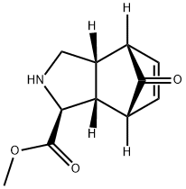 Methyl (1S,3aS,4S,7R,7aR)-8-oxo-2,3,3a,4,7,7a-hexahydro-1H-4,7-methanoisoindole-1-carboxylate Struktur
