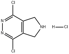 1,4-二氯-6,7-二氢-5H-吡咯并[3,4-D]哒嗪盐酸盐, 2893971-03-2, 结构式