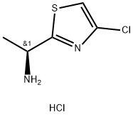 (S)-1-(4-Chlorothiazol-2-yl)ethan-1-amine (hydrochloride) Struktur