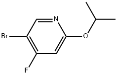 5-溴-4-氟-2-异丙氧基吡啶, 2899342-47-1, 结构式
