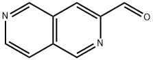 2,6-萘啶-3-甲醛 结构式
