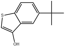 5-(叔丁基)苯并[B]噻吩-3-醇 结构式