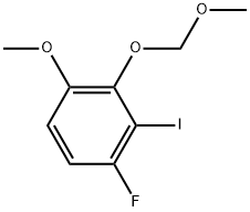 1-fluoro-2-iodo-4-methoxy-3-(methoxymethoxy)benzene Struktur