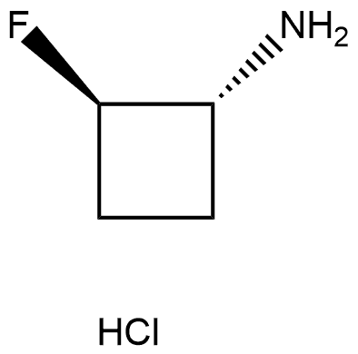 反式-2-氟环丁胺盐酸盐, 2920233-59-4, 结构式