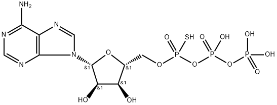腺苷-5'-O-(1-硫代三磷酸),29220-54-0,结构式