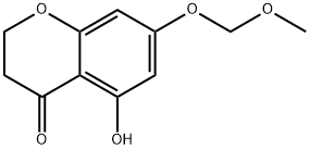 5-Hydroxy-7-(methoxymethoxy)chroman-4-one Struktur