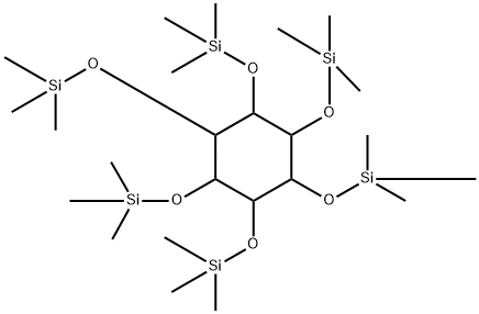1-O,2-O,3-O,4-O,5-O,6-O-ヘキサキス(トリメチルシリル)-epi-イノシトール 化学構造式
