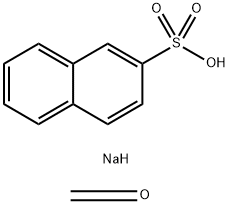 2-Naphthalenesulfonic acid, sodium salt, polymer with formaldehyde Structure