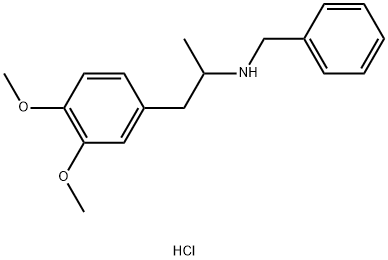 N-benzyl-3,4-DMA (hydrochloride) Structure