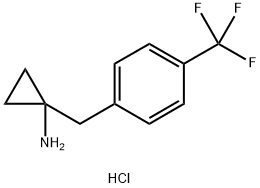 1-(4-(trifluoromethyl)benzyl)cyclopropanamine HCl