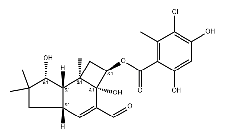 蜜黄酯 L, 298702-67-7, 结构式