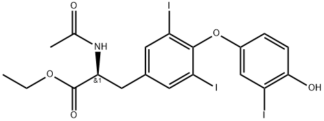 L-甲状腺素杂质16,3006-01-7,结构式
