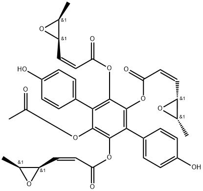 耳桩菇素-5, 300662-10-6, 结构式
