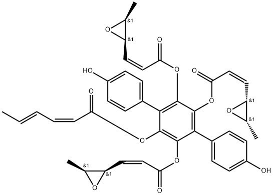 耳桩菇素-6, 300662-28-6, 结构式
