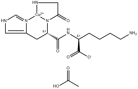 300801-03-0 [glycyl-κN-L-histidyl-κN,κN3-L-lysinato(2-)]-Copper, monoacetate (9CI)