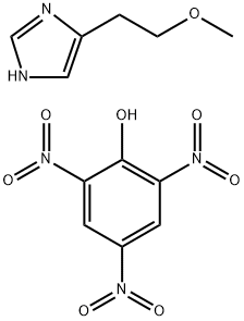 5-(2-Methoxyethyl)-1H-IMidazole coMpd with 2,4 结构式