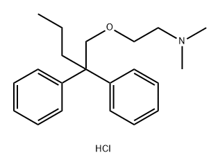 2-(2,2-diphenylpentoxy)-N,N-dimethyl-ethanamine Structure