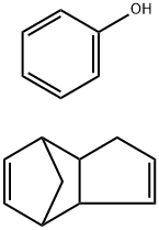 Phenol, polymer with 3a,4,7,7a-tetrahydro-4,7-methano-1H-indene Structure