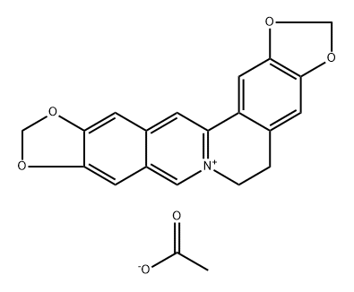 Isocoptisine acetate Structure