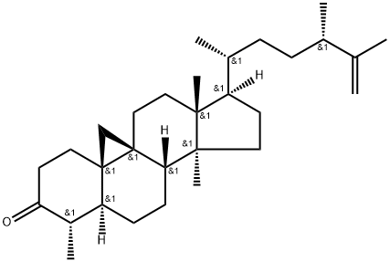 シクロムサレノン 化学構造式