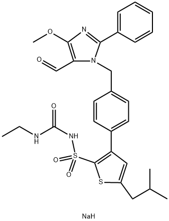 AVE 0991 (sodiuM salt) Structure