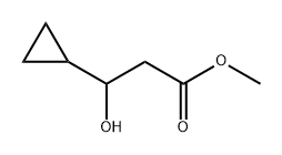 3-环丙基-3-羟基丙酸甲酯, 306773-94-4, 结构式