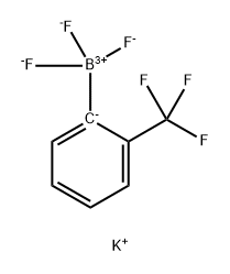 Potassium 2-(trifluoromethyl)phenyltrifluoroborate Structure