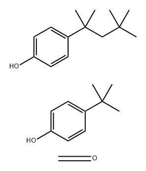 4-(1,1-디메틸에틸)페놀, 4-(1,1,3,3-테트라메틸부틸)페놀, 포름알데히드 중합체