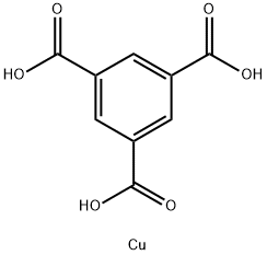 1,3,5-Benzenetricarboxylic acid, copper(2+) salt (2:3) Structure