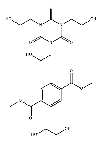 31045-37-1 1,4-苯二羧酸二甲酯与1,2-乙二醇和1,3,5-三(2-羟乙基)-1,3,5-三嗪-2,4,6(1H,3H,5H)-三酮的聚合物