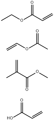 31276-64-9 Methyl 2-methyl-2-propenoate polymer with ethenyl acetate, ethyl 2-propenoate and 2-propenoic acid