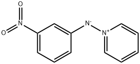 ピリジニオ(3-ニトロフェニル)アミンアニオン 化学構造式