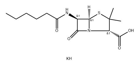 Dihydropenicillin F Potassium Salt Structure