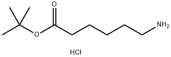6-amino- Hexanoic acid, 1,1-dimethylethyl ester, hydrochloride (1:1) Struktur