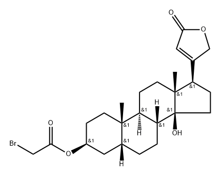 digitoxigenin-3-bromoacetate Structure