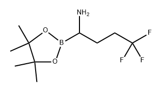 1,3,2-Dioxaborolane-2-methanamine, 4,4,5,5-tetramethyl-α-(3,3,3-trifluoropropyl)-,319009-82-0,结构式