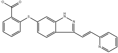Axitinib Acid, 319462-34-5, 结构式