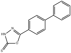 5-[1,1′-Biphenyl]-4-yl-1,3,4-oxadiazole-2(3H)-thione Structure