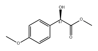 methyl (2R)-2-hydroxy-2-(4-methoxyphenyl)acetate Structure