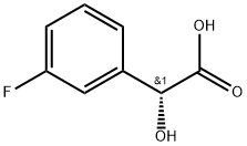 (R)-3-氟扁桃酸, 32222-47-2, 结构式