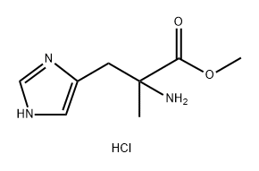 Histidine, α-methyl-, methyl ester, dihydrochloride (9CI),32381-19-4,结构式
